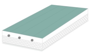 Prefabricated radiant panel